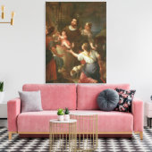 Toile St. Isidore et le miracle du puits (Insitu(Salon))