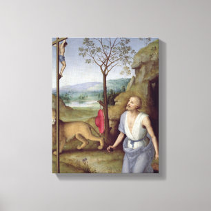 Toile St Jerome dans le désert, c.1499-1502