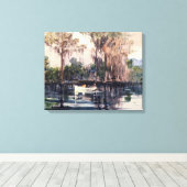 Toile St. John's River, Floride par Winslow Homer (Insitu (Plancher de Bois))