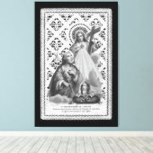 Toile St. Joseph, Symboles papaux, et le SHJ (LT 02) Can (Insitu (Plancher de Bois))