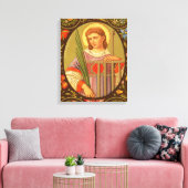 Toile St. Lawrence de Rome (PM 04) (Insitu(Salon))