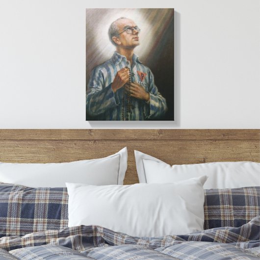 Toile St Maximillian Kolbe, (Insitu(Chambre))