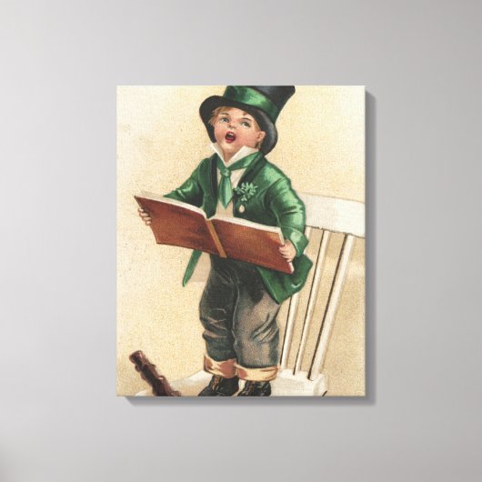 Toile St. Patrick était un Gentleman (Recto)