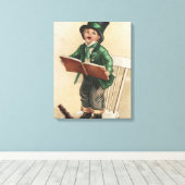 Toile St. Patrick était un Gentleman (Insitu (Plancher de Bois))