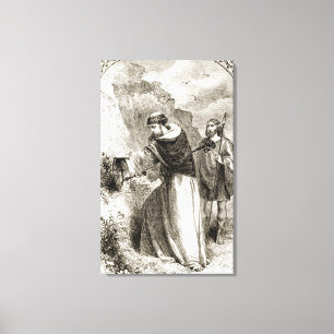 Toile St Patrick marquant le bouclier de Connal avec la