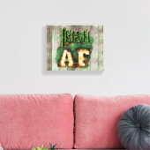 Toile St. Patrick's Day Irish AF Irish Marquee Lights (Insitu(Salon))