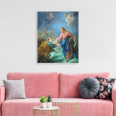 Toile St. Peter est invité à marcher sur l'eau, 1766 (Insitu(Salon))