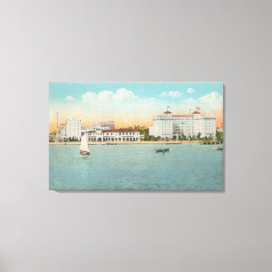 Toile St Petersburg, FL - vue de bord de mer de Soreno