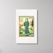 Toile St. Scholastica & St. Benedict (Recto)