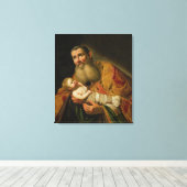Toile St. Simeon présenter le Christ enfant (Insitu (Plancher de Bois))