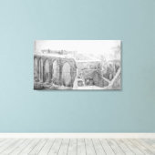 Toile St. Stephen's, Chambre des Lords après l'incendie (Insitu (Plancher de Bois))