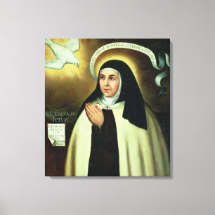 Toile St Theresa d'Avila 1570
