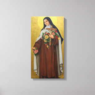 Toile St Therese de la Carmélite de catholique de Jésu