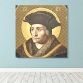 Toile St. Thomas More (SAU 026) 24"x24" (Insitu (Plancher de Bois))