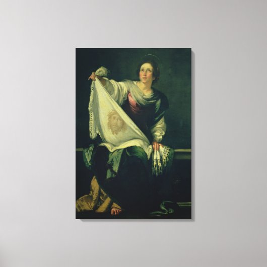 Toile St. Veronica, 1625-30 (huile sur toile) (Recto)