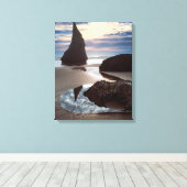 Toile Stack marin en forme d'épine | Face Rock Wayside,  (Insitu (Plancher de Bois))