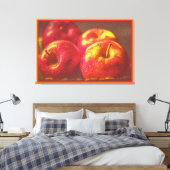 Toile "Stack of Red Apples Fruit" Photo mignonne. Comman (Insitu(Chambre))