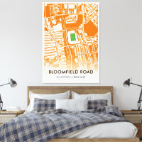 Stade Bloomfield Road à Blackpool, Angleterre