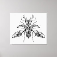Stag-Beetle psychédélique inspiré 6