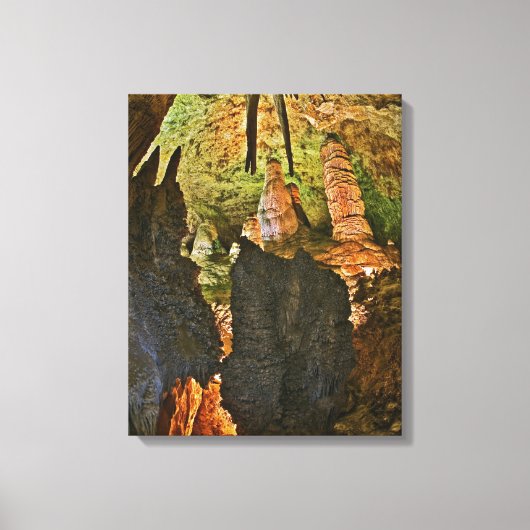 Toile Stalactites et stalagmites dans la Salle des Géant (Recto)