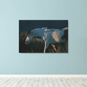 Toile Stallion Casquette de Shaman "Into the Light" (Insitu (Plancher de Bois))