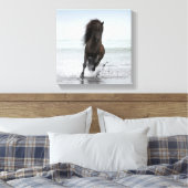 Toile Stallion En Course Sur La Plage | Atlantique Nord (Insitu(Chambre))