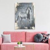 Toile Stallion noir (Insitu(Salon))