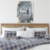 Toile Stallion noir (Insitu(Chambre))