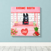 Toile Stand de baisers de la Saint-Valentin pour Berger (Insitu (Plancher de Bois))