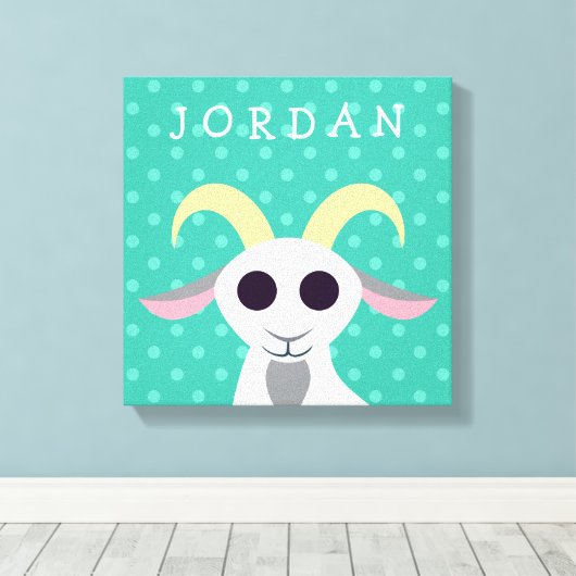 Toile Stanley la chèvre (Insitu (Plancher de Bois))