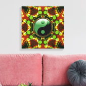 Toile Star Bubbles Nouvel Age Yin Yang Wrapped Canvas (Insitu(Salon))
