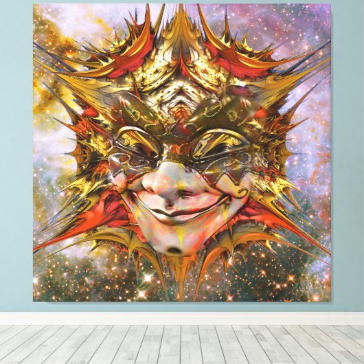 Toile Star Clown (Insitu (Plancher de Bois))