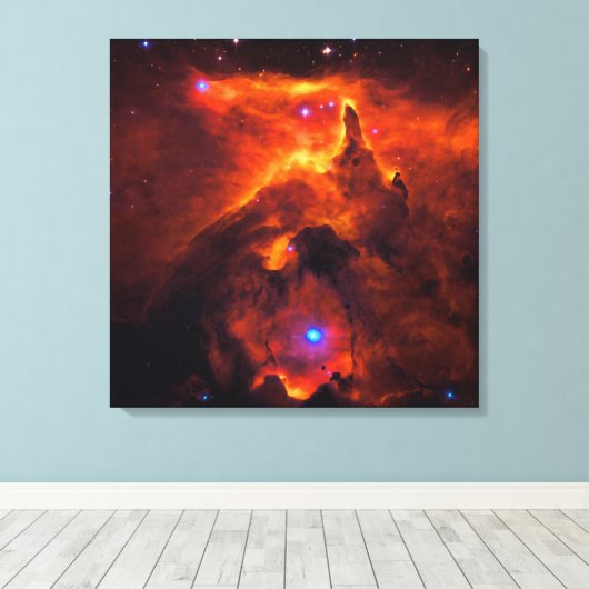 Toile Star Cluster Pismis 24, coeur de NGC 6357 (Insitu (Plancher de Bois))