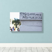 Toile Star Crossed Lovers Shakespeare Graffiti NYC (Insitu (Plancher de Bois))