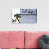 Toile Star Crossed Lovers Shakespeare Graffiti NYC (Insitu(Salon))