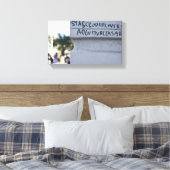 Toile Star Crossed Lovers Shakespeare Graffiti NYC (Insitu(Chambre))