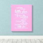 Toile Star de Twinkle (Insitu (Plancher de Bois))