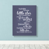 Toile Star de Twinkle (Insitu (Plancher de Bois))