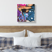 Toile Star du Hip Hop (Insitu(Chambre))