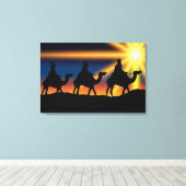 Toile Star of Bethlehem, Christ is Born, (Insitu (Plancher de Bois))