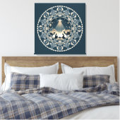 Toile Star of Wonder Nativity Dot Mandal Canvas Art (Insitu(Chambre))