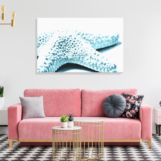 Toile Starfish bleu (Insitu(Salon))