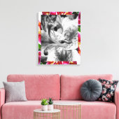 Toile Stargazer Lily (Insitu(Salon))