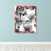 Toile Stargazer Lily (Insitu (Plancher de Bois))