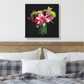 Toile Stargazer Lily Bouquet (Insitu(Chambre))