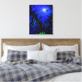 Toile StarGazers (toile enrobée) (Insitu(Chambre))