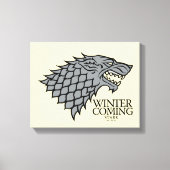 Toile Stark Sigil - L'Hiver Arrive (Recto)
