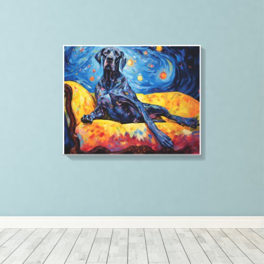 Toile Starry Dane (Insitu (Plancher de Bois))