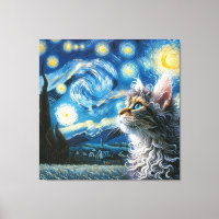 Starry Laperm Portrait de chat - Portrait pour ani