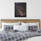 Toile Starry Milky way, Californie (Insitu(Chambre))